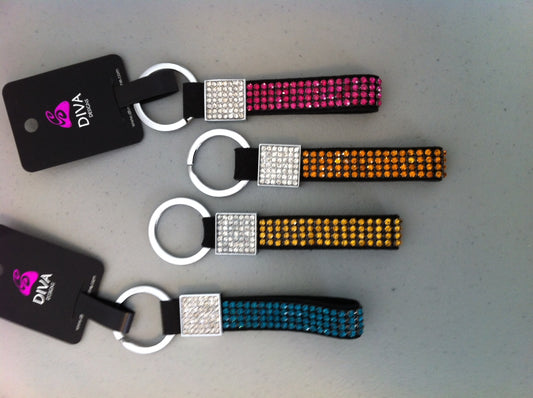 Crystal Key Rings